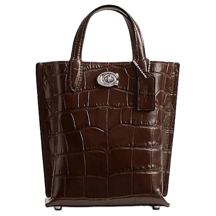 

Coach Willow 16 Logo Lock Tote Bag Women tote Maple CU060-LHMPL Basic Set (Bag+Dust Bag)