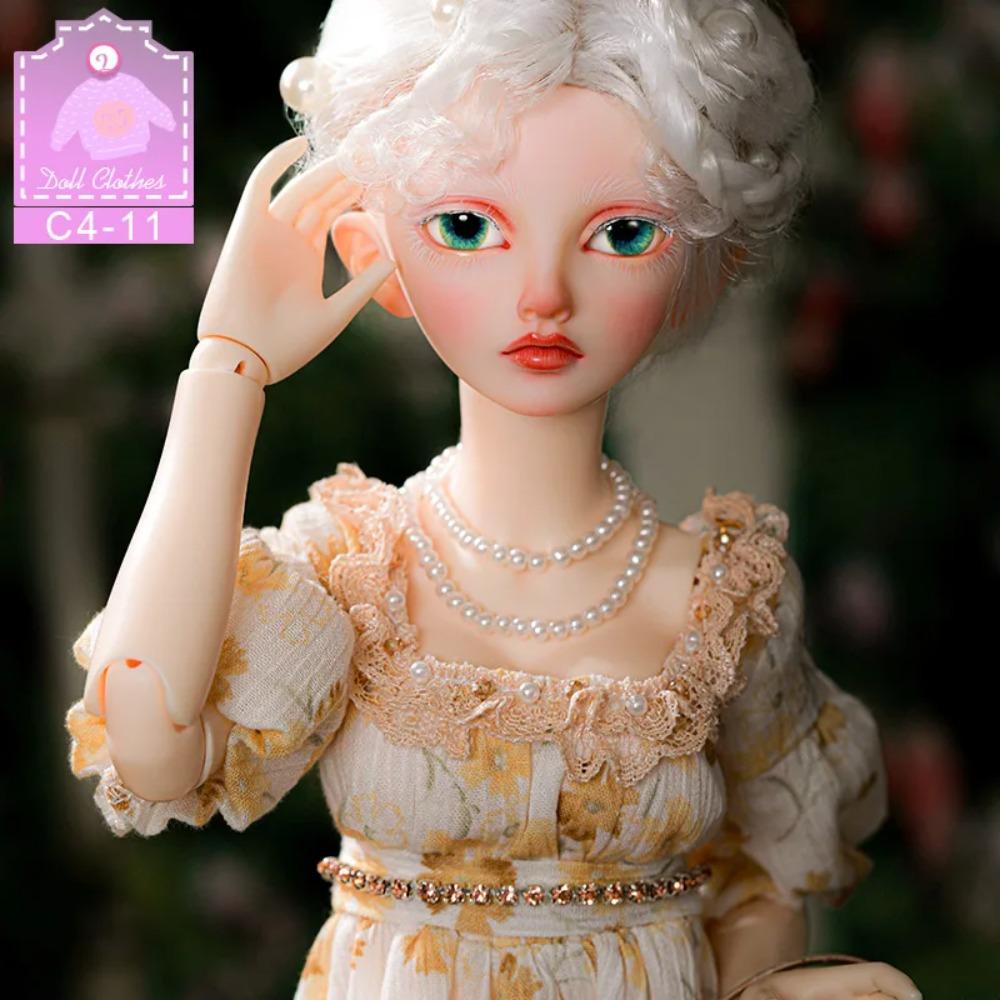 BJD LDS Cai Mädchen 1/4 Kleidung Große Brust BJD Kleid Schöne Puppen Accessoires für weiblichen Körper MSD Größe Kleid