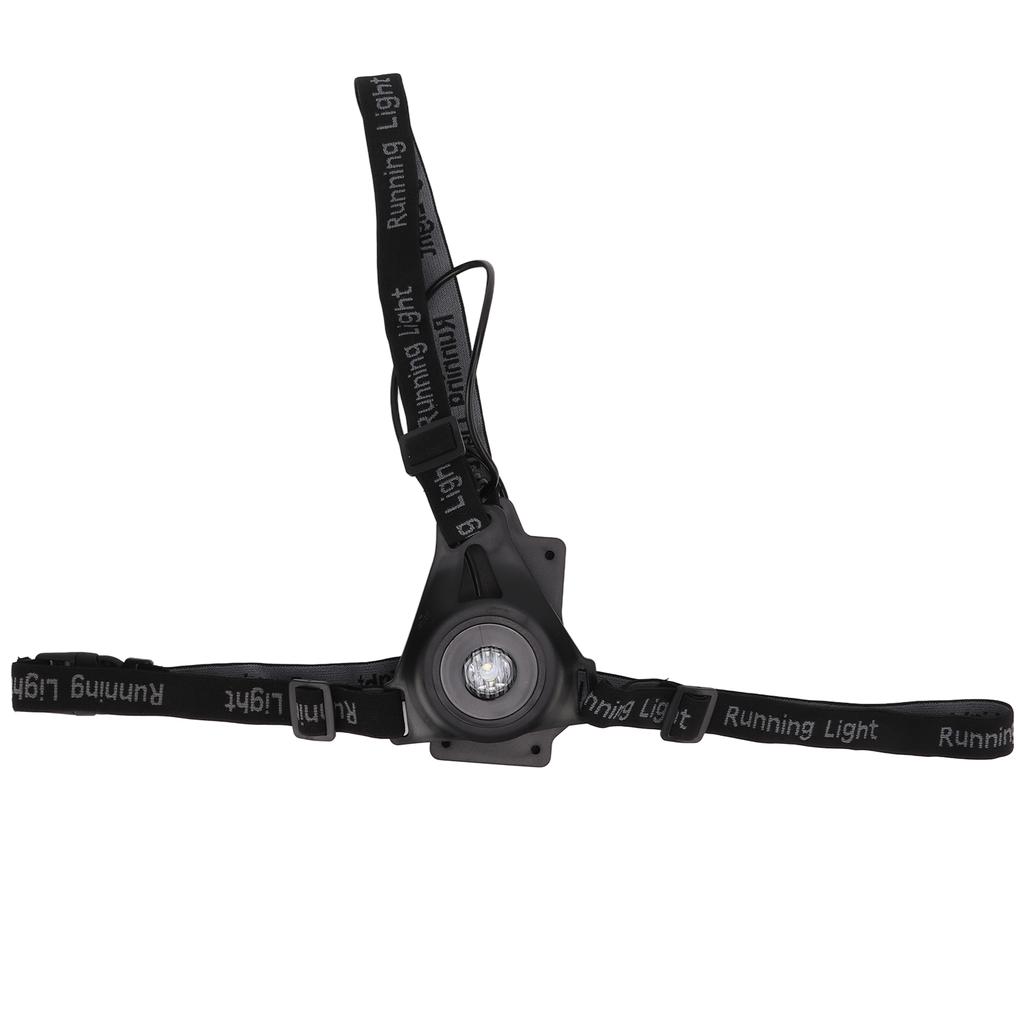 LED Brustlampe Nachtlauflicht 3 Modi IP65 Wasserdicht USB Wiederaufladbar für Outdoor-Sport