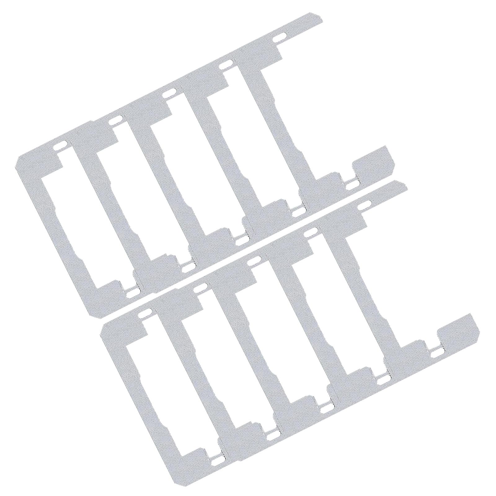 

Металлические выравнивающие пластины для устройств скрытого монтажа, прокладки для настенных розеток, металлические регулировочные прокладки для настенных панелей для надежной установки 10PCS