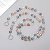 Personalized Round Messenger Chain Handmade Beaded Love Mobile Phone Lanyard Pendant Single Shoulder Strap Bag Chain