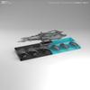 Collection Stage Black Plastic Model