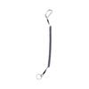 Secure Tool Accessories Elastic Anti-lost Camping Retractable Outdoor Boating Lanyard Fishing String Spring Rope Carabiner