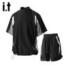 Izzueit Men's Quick-Dry Casual Sportswear Set