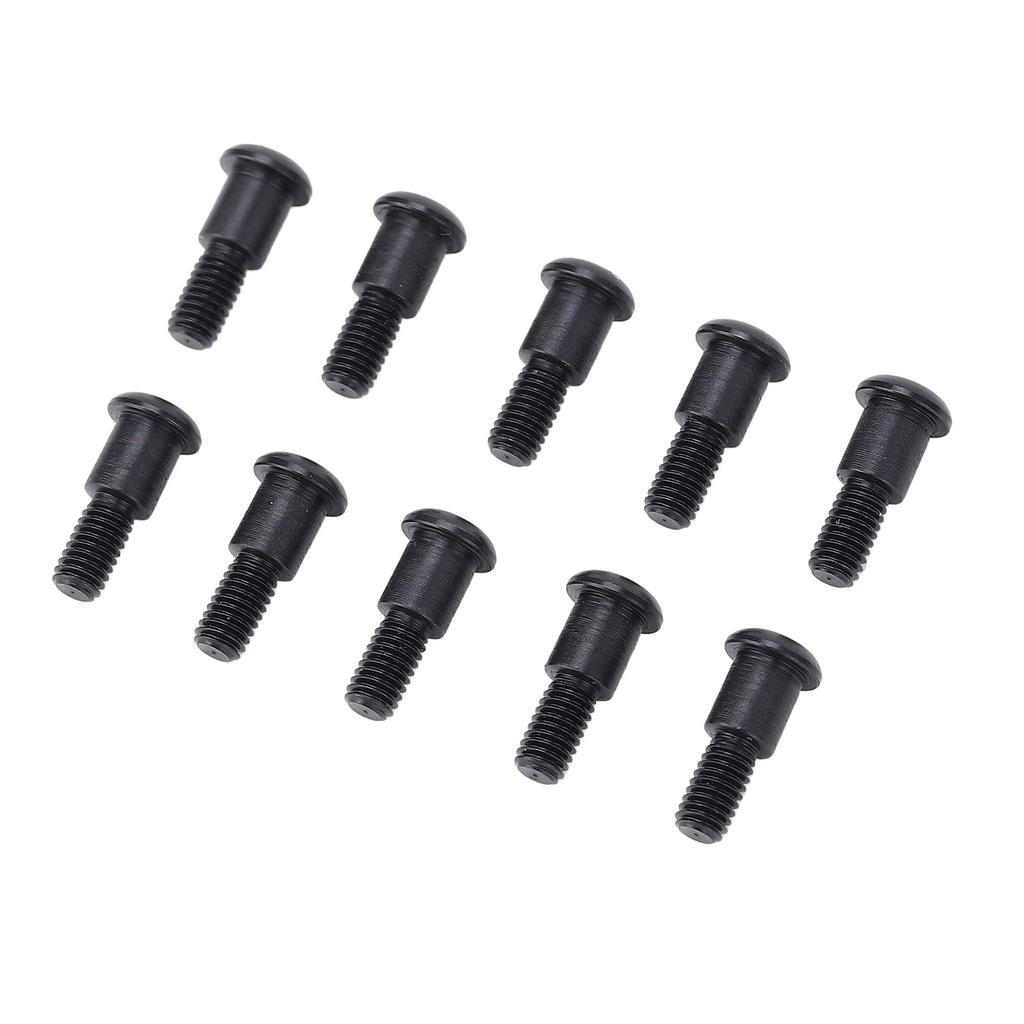 10Pcs Hex Button Head Shoulder Screw for Axial SCX10 M3x4x10mm Stainless Steel Axial Hex Socket Button Shoulder Screw