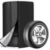 Dual-Sided Tire Storage Cover with Waterproof Zipper - 210D Waterproof, Dirt-Resistant for Indoor & Outdoor
