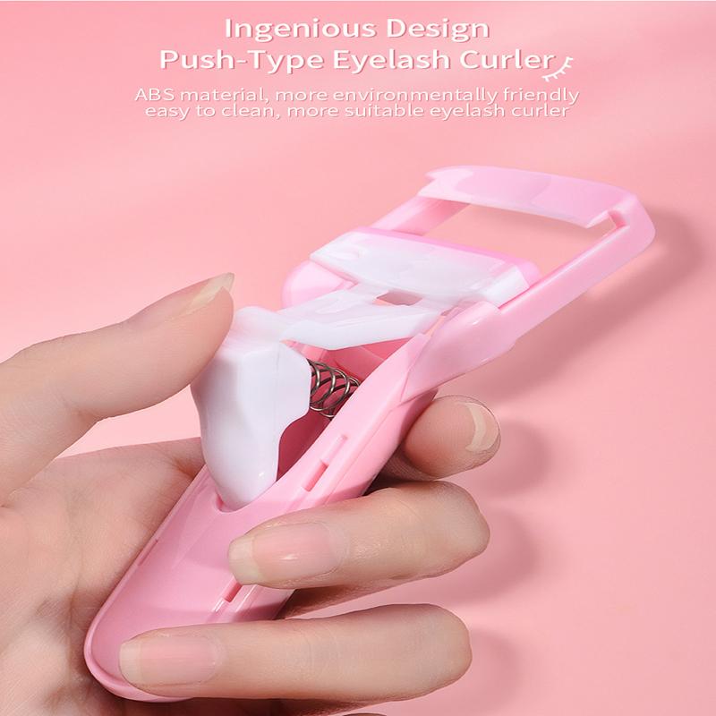 Press Type Natural Curling Eyelash Curler Lasting Styling Local Sunflower Portable Clip Wide Angle Eyelash Lift Aid