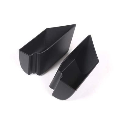 ABS Black For Mitsubishi Eclipse 2006-2011 Car Door Storage Box Door Armrest Handle Container Holder Tray Car Accessories