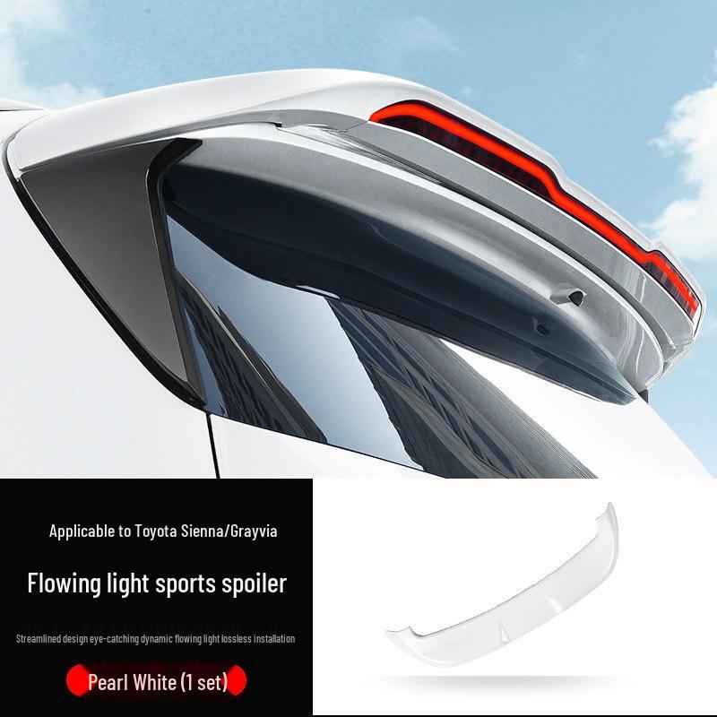 

Toyota Sienna Flowing Light Rear Roof Spoiler - Modified Car Accessory