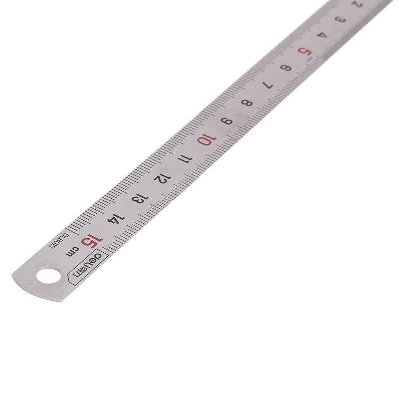 Deli Stainless Steel Ruler