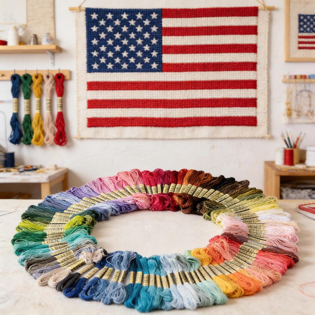36 ColorsEmbroidery Thread Floss, 100% Long-Staple Cotton Cross Stitch Thread - Colorfast Sewing Thread for Hand Embroidery, Friendship Bracelets, DIY