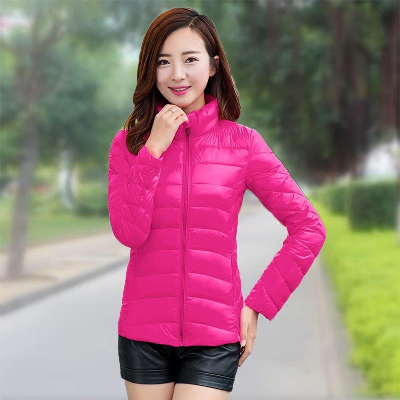 New Style Women's Short Cotton-padded Coat Korean Style Large Size Slim Winter Thin Down Cotton Coat Jacket Small Cotton-padded Jacket