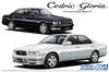 AOSHIMA The Model Car Series Nissan Y33 Gran Turismo Altima 1995 Plastic Model 1/24 No.95 Cedric/Gloria