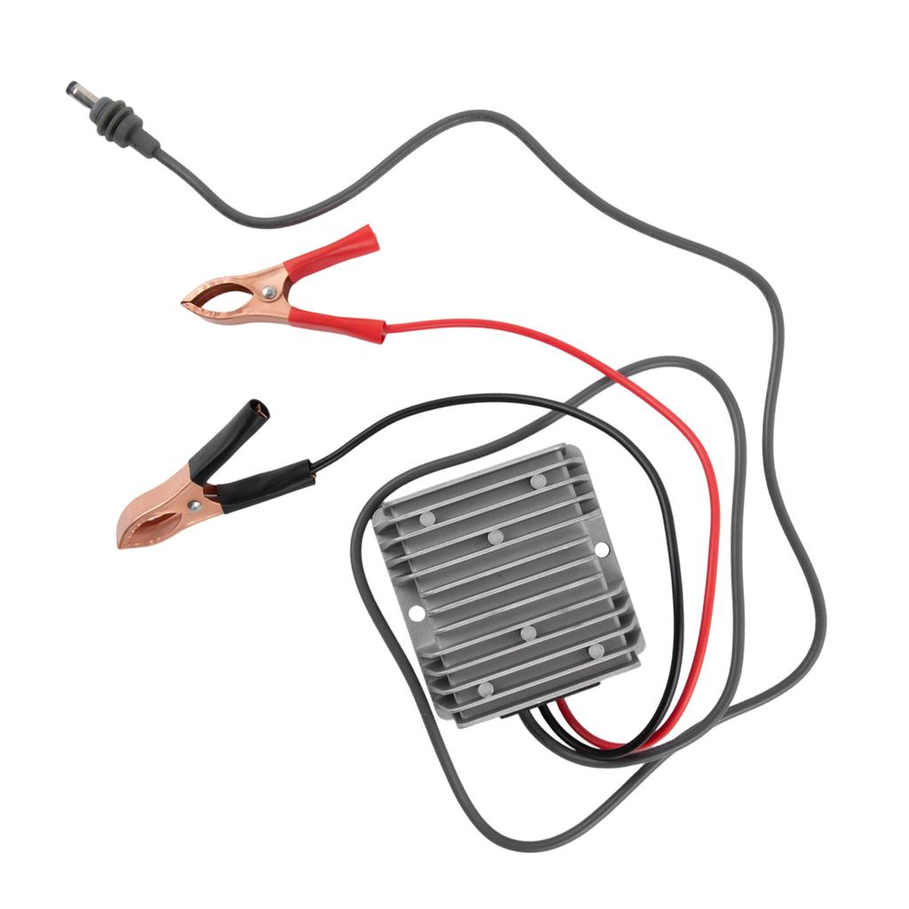 For Truck 12V To 57V Power Cable Outdoor Use 74*74*32mm Dc Boost Converter For Vehicles Overcurrent Protection