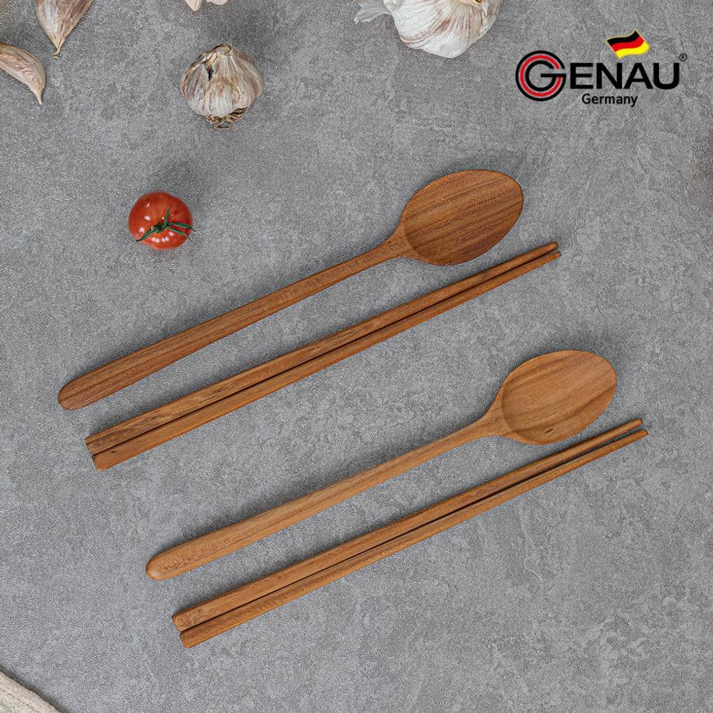 

[HOT DEAL] [GENAU] Genau Teak Wood Spoon Set (2 Sets)