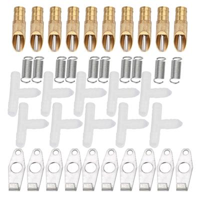 10 pezzi/ Set Abbeveratoio Automatico a Nipplo in Acciaio Inossidabile per Coniglio Ratto Furetto(ornitorinco)