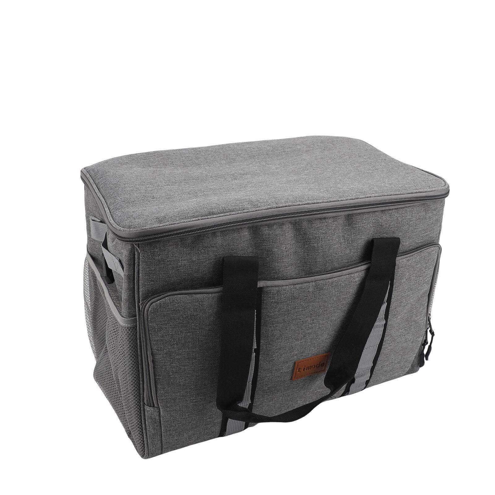 

Сумка для пикника 35 л Большой вместимости Непромокаемая Герметичная Портативная Изотермическая сумка-холодильник для пикника с плечевым ремнем Grey