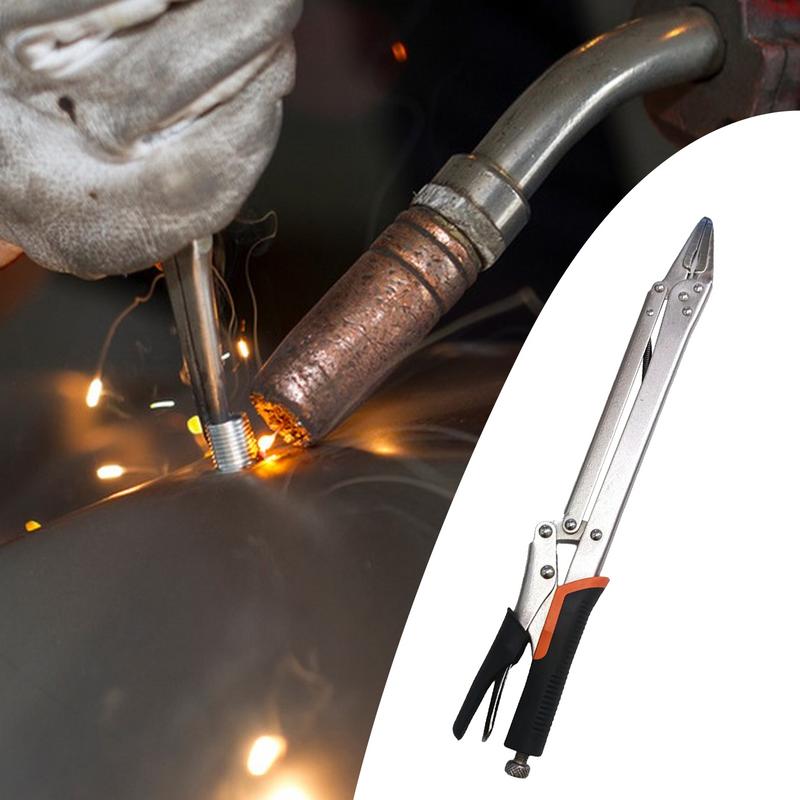 Long Reach Locking Pliers Extra Long Reach Vise-Grip Locking Pliers 15 Inches Adjustable Extended Locking Pliers With Anti-slip