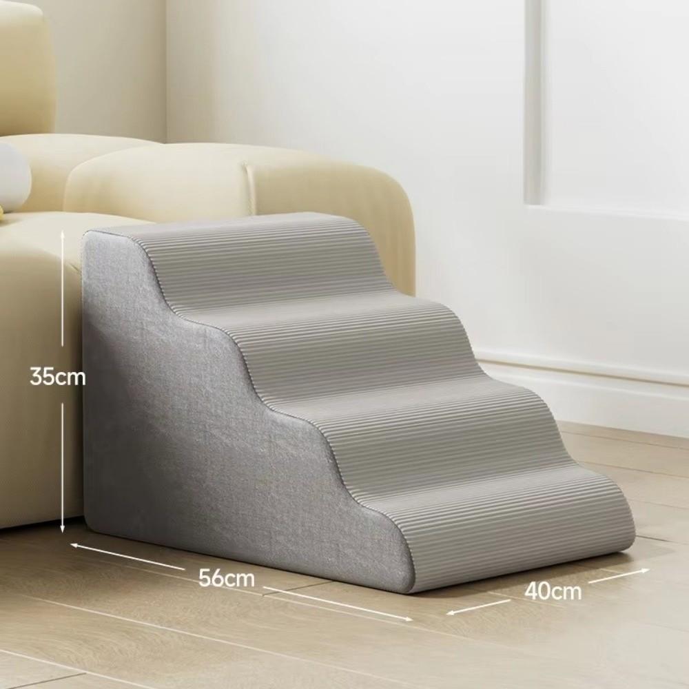 3/4 Step Pet Stair Memory Foam Sponge Dog Sofa Steps New Pet Ramp Stairs  Pet Supplies