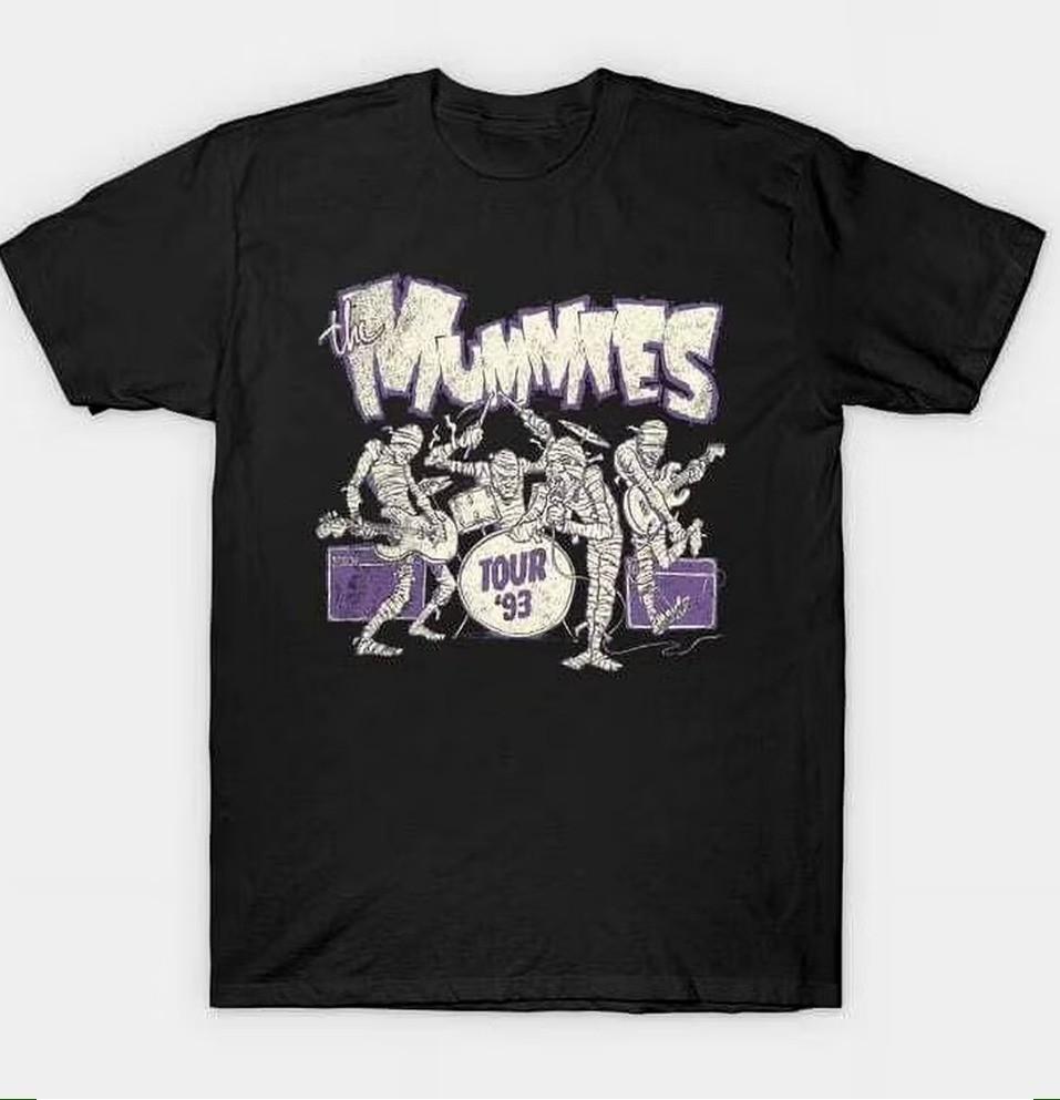 Merry Christmas NEW The Mummies Band Black All Size S5XL TShirt   N63.3 Unisex T-Shirt M