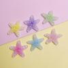 New 100Pcs Cute Colorful Starfish Shape Flatback Resin Cabochons Summer Sea Beach Animals Embellishments for Scrapbooking DIY