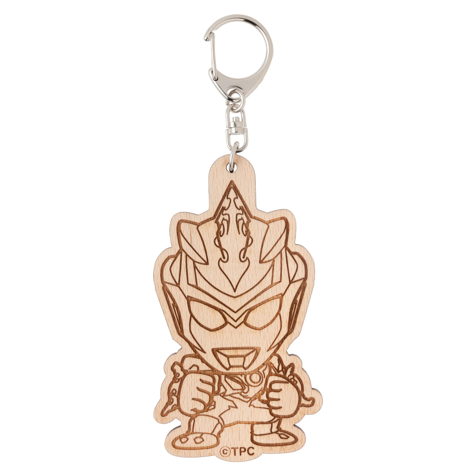 

Ultra Heroes Wooden Keychain Ultraman Blue