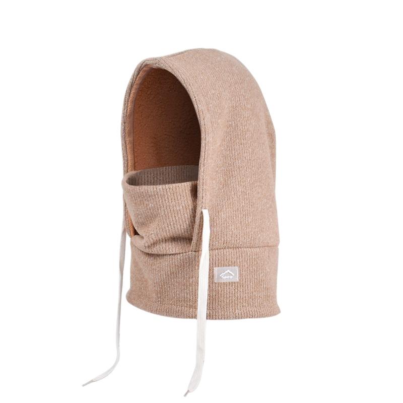 Children's hats, masks, scarves, integrated hats, winter boys' warm and cold-proof fleece ear protectors, pullovers.