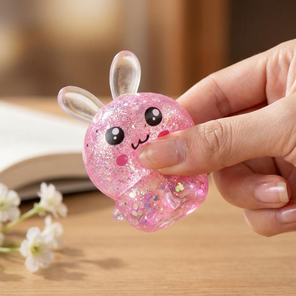 Cross-border Easter Miniature Cute Bunny Sculpting To Stress And Release -up Emotions.