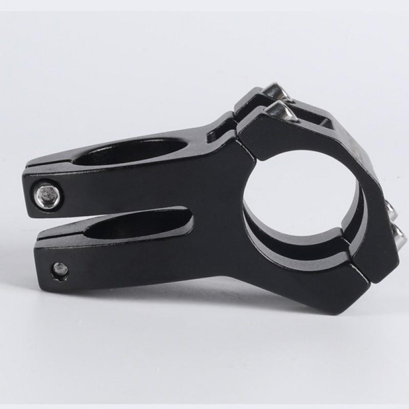 Aluminum Alloy Mountain Bike Stem 31.8mm Handlebar Clamp 45mm Length Lightweight Hollow Design