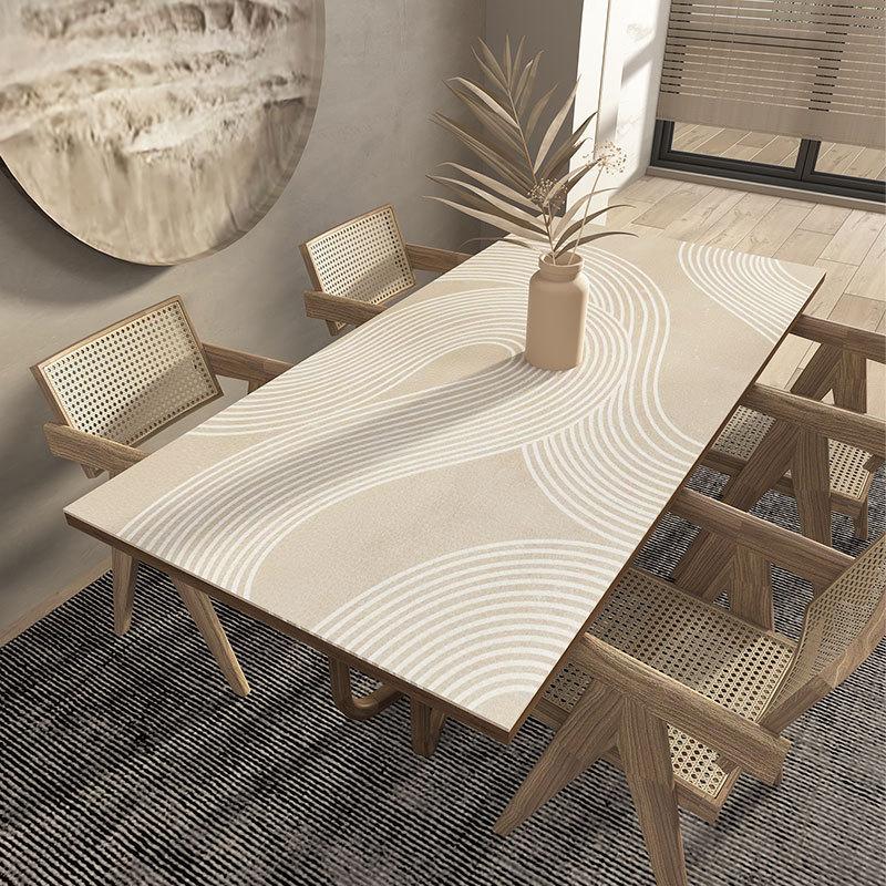 

Водонепроницаемый кожаный коврик для стола Легко чистится Высокотемпературостойкий Защитник стола Маслостойкий Коврик для обеденного стола Для дома и кухни 80 x 140cm