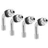 90 Degree Tire Valve Stem Tire Valve Stem 90 Degree Angle Tire Valve Stems for Car Motorcycle Tyre Tyre Valve Stem Valve Stems 1