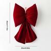 New Year Christmas Ornament Hanging Bow Pendants Xmas Tree Christmas Tree Decorations