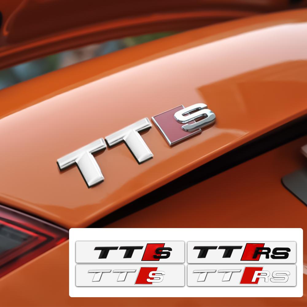2026 3D ABS Car Body Rear Trunk Emblem Sticker Decoration Center Cover For 4HGUE A4 B8 A3 8P A6 C7 8V B9 B7 B6 C6 A5 Q5 C5 A1 Q3 C8 TT