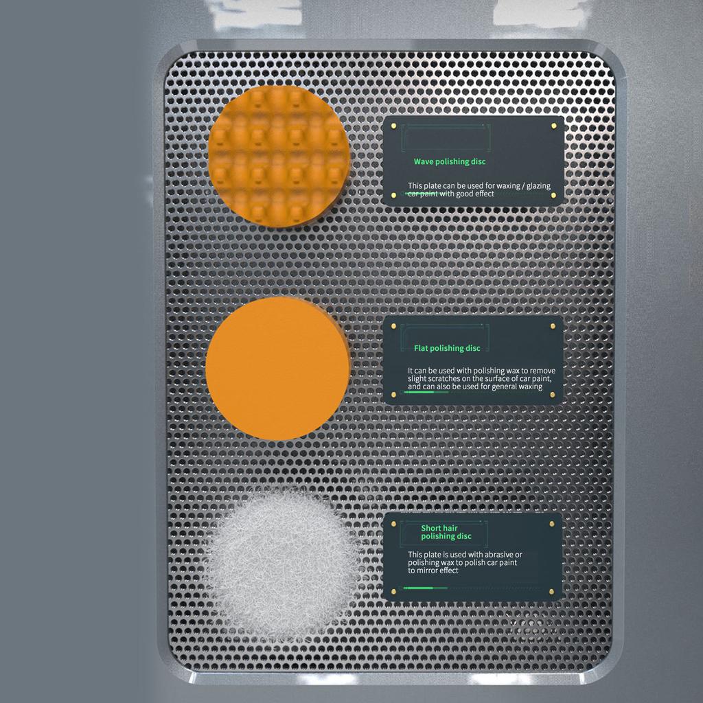 Car Wireless Polishing Machine,Cordless Car Buffer Polisher Kit USB Charging Digital Display for