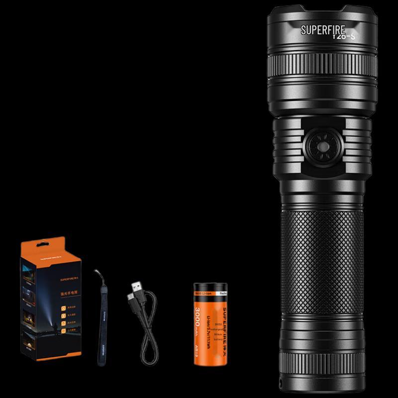 Shenhuo Y26-S USB Rechargeable Flashlight