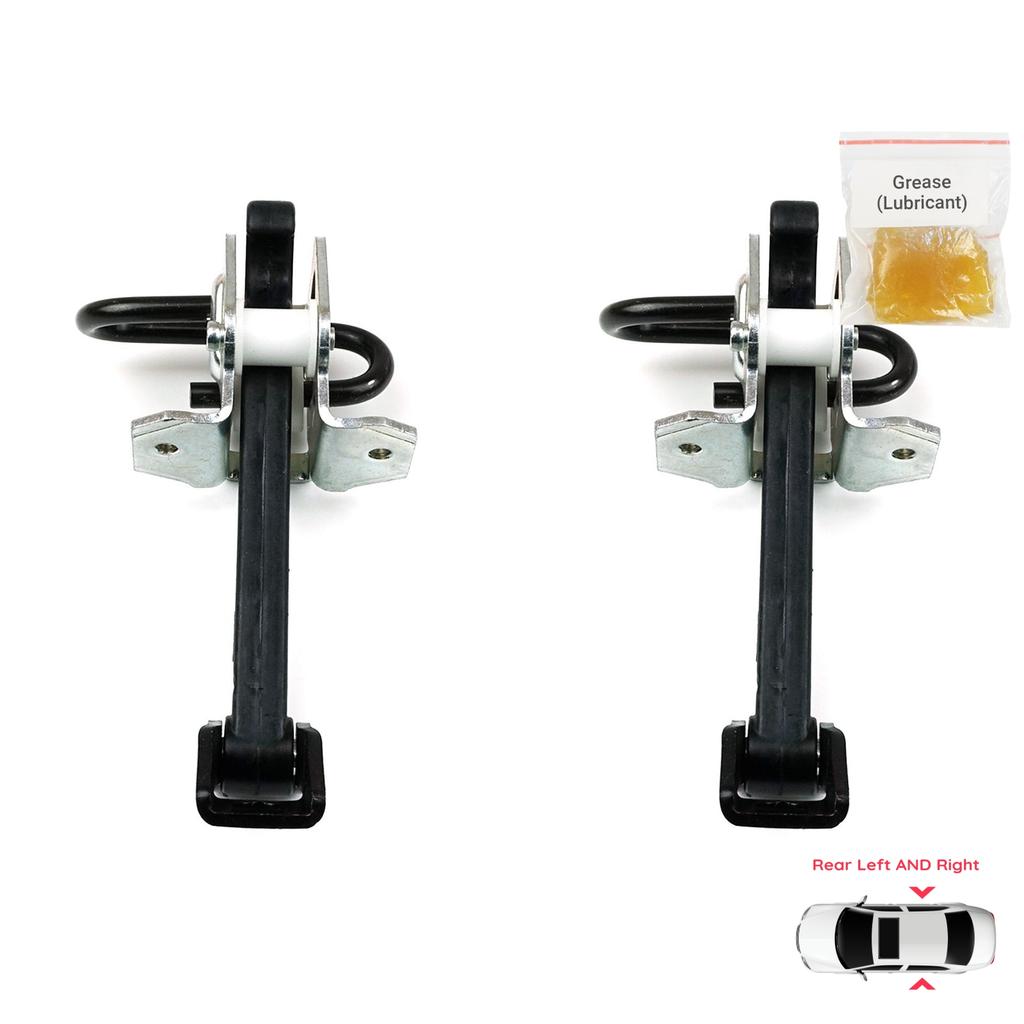 EDP1082-1 2 Pieces Rear Door Hinge Brake Stop Check Strap Limiter for BMW 3 E46 1997-2006 Saloon Estate 51228160963