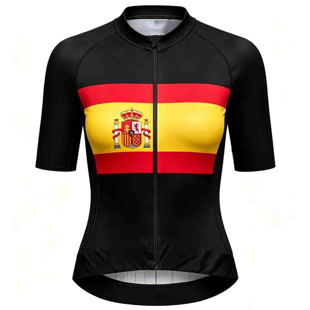 Spain Ropa De Ciclismo Short Sleeve MTB Cycling Shirts Shorts  Men Maillot Ciclismo Summer Breathable Cycling Suit Set 2026