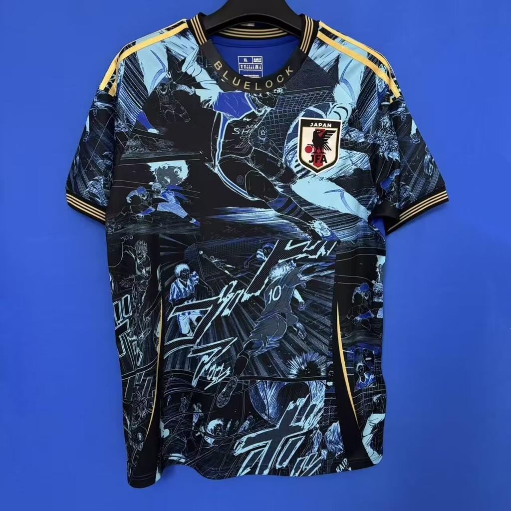 Japan National Football Jersey Anime Manga Short-sleeved Football Jersey Japan National Team Jersey