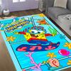 Happy Spongebob Happiness Themed Anti-Slip Rugs - Polyester Home Decor, Suitable for Bedrooms, Living Rooms, Doorways, Studios, and Decorations