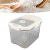 Rice Container Kitchen Dry Food Rice Storage Box Multipurpose Airtight Rice Bucket with Cup for Cereal Flour