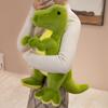 Dino-Puppe Niedliche Grüne Dinosaurier-Serie Plüschtier Tanystropheus Tyrannosaurus Rex Plüschpuppe Junge Mädchen Schüler Geburtstagsgeschenke