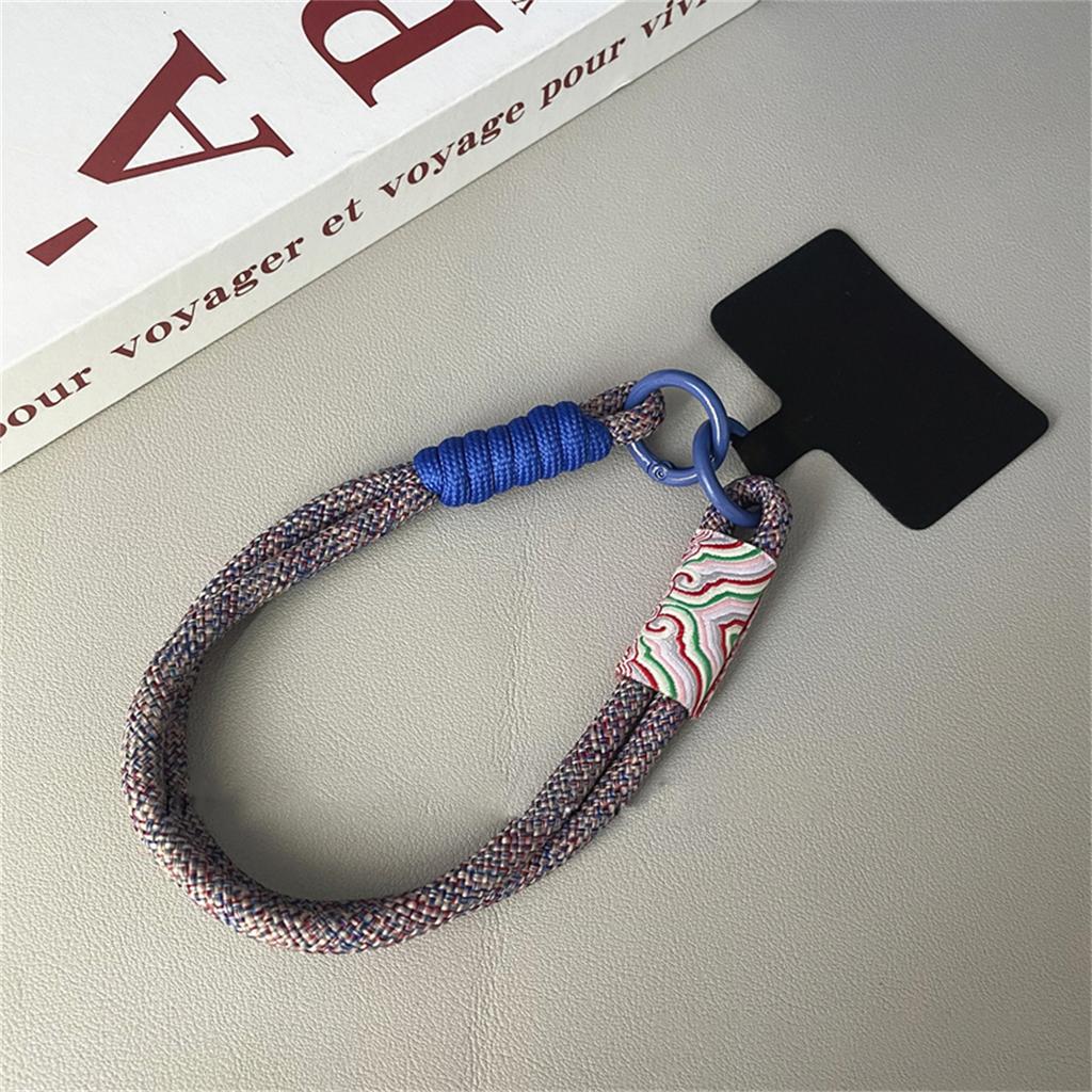 Retro Strap Can Be Carried Twist Rope Lanyard Hanging Decoration Phone Anti-loss Pendant Fashion Strong Wrist Short Straps Band