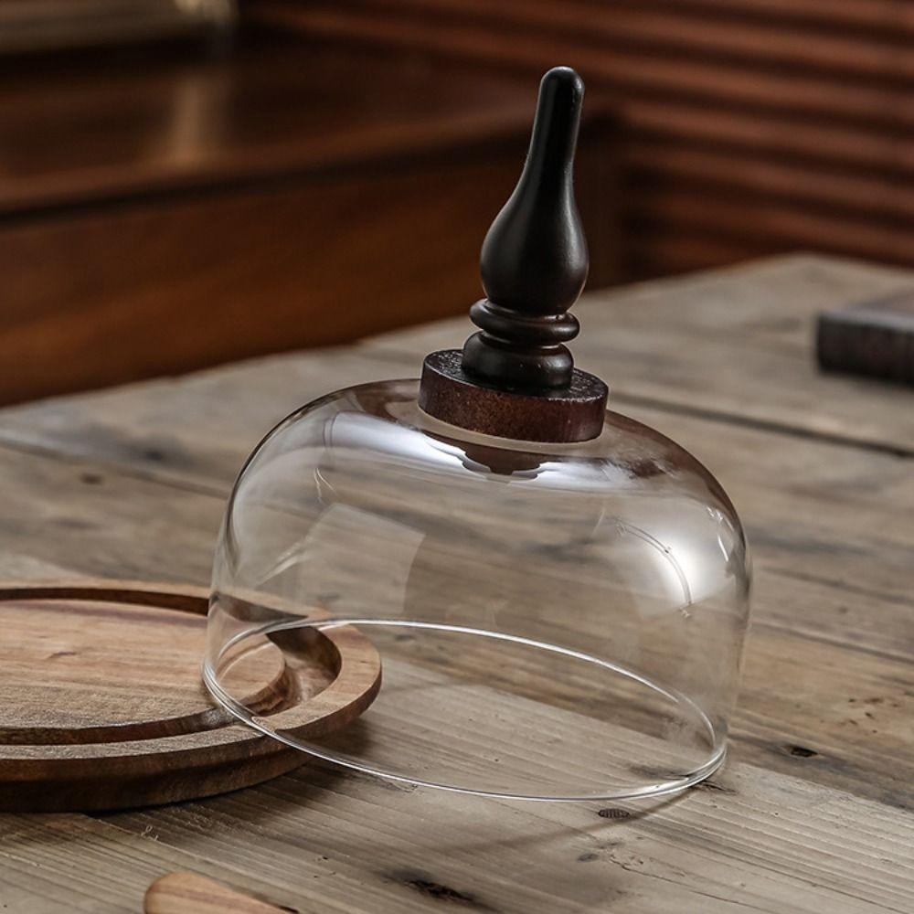 Wooden Cake Tray Exquisite Storage Tray Kitchen Organizer Butter Box Tea Table