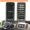 Решітка-дифузор центральної панелі для обігріву для Renault Trafic Opel Vauxhall Vivaro Nissan Primastar Панель приладів Вентиляційний отвір Повітряний Чорний Сірий