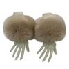 Soft Furry Wrist Sleeves for Fashionable Women and Trendy Youth Arm Warmer Multicolored Y2K Furry Wrist Cuffs