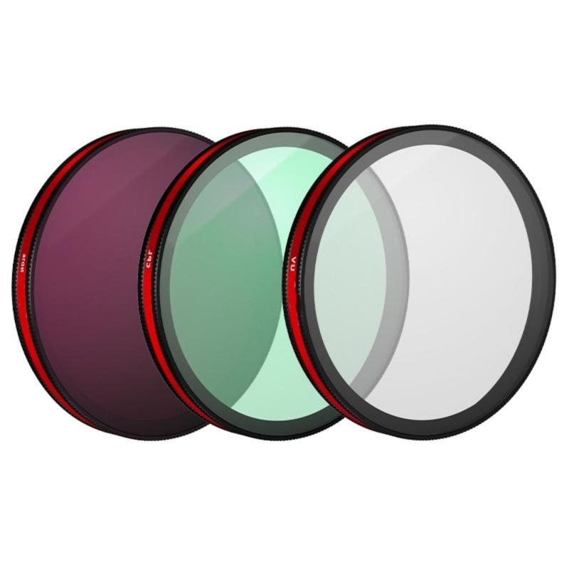 Professioneller ND-Filter für Action 6 Action-Kamera Zubehör Optisches Glas Aluminiumrahmen Filter Einfache Installation