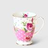 High Quality Ivory Porcelain Elegant Coffee Cup,Ceramic Mugs Luxury British Style Afternoon Tea Cup,office Mug