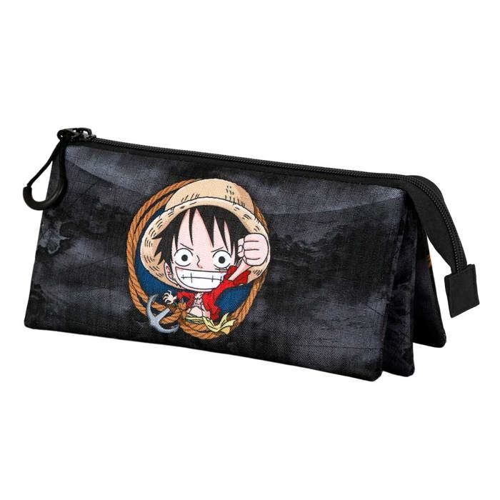 Trousse Triple - One Piece Ropes - Noir - Taille Unique