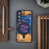 Bewood Unique case for Samsung Galaxy S24 - Neons - Vegas with MagSafe