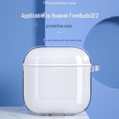 Huawei FreeBuds SE2 Anti-Fall Skaidrus Minkštas Korpusas Apsauginis Dangtelis